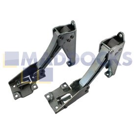 Genuine Original Hygena, Diplomat, Necht, Homark, Smeg, Belling, Ariston, Creda, Hotpoint, Indesit, New World, Servis Multi-Model Fitting Door Hinge Kit