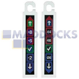 No Longer Available. Discontinued [Universal LCD Fridge & Freezer Thermometer Set]