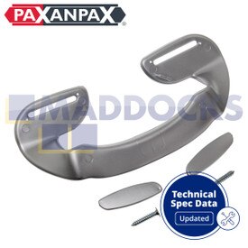Universal Silver Plastic Fridge Freezer Grab Handle