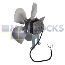 Universal Fridge Freezer 16W Type Fan Motor, Mounting Bracket & Fan Blade Assembly