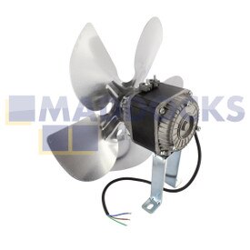 Universal Fridge Freezer 34W Type Fan Motor, Mounting Bracket & Fan Blade Assembly