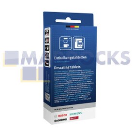 No Longer Available. Order 100-BS-84504 [Genuine Original Siemens EQ Series EQ.8, EQ.7, EQ.5 & Built-in Coffee Machines Descaler Tablets (Pack of 3, TZ80002, 36g, New Style Packaging)]