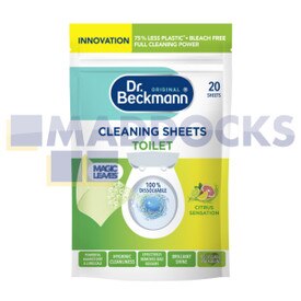 Genuine Original Dr Beckmann Toilet Cleaning Sheets (Citrus Sensation, Pack of 20)