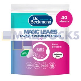 Genuine Original Dr Beckmann Laundry Detergent Sheets (Bio, Pack of 25)
