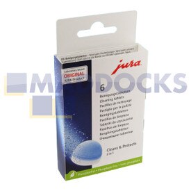 No Longer Available. Order 55-JU-13 [Genuine Original Jura Cleaning Tabs (Pack of 6)]
