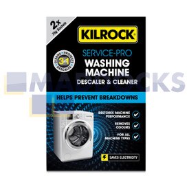 Genuine Original Kilrock Service-PRO Washing Machine Descaler & Cleaner (2x75g)