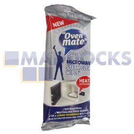 Genuine Original Ovenmate Microwave Steam Clean Wipes