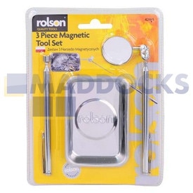Genuine Original Rolson Tools 3 Piece Magnetic Inspection Kit