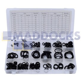 Genuine Original Rolson Tools O-Ring Gasket Assortment Kit (225 Pieces)