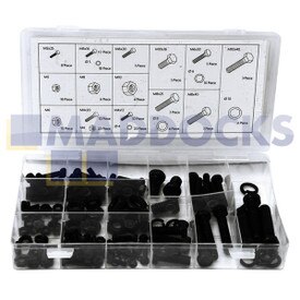 Genuine Original Rolson Tools Nut & Bolt Assortment Kit (180 Pieces)