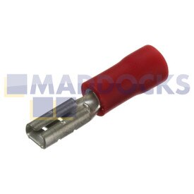 Universal Red Female Push-On Terminal (Pack of 100)
