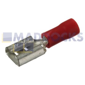 Universal Red Female Push-On Terminal (Pack of 100)