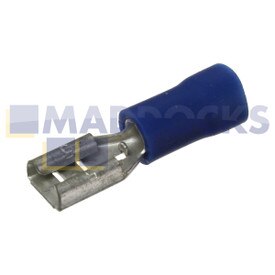 Universal Blue Female Push-On Terminal (Pack of 100)