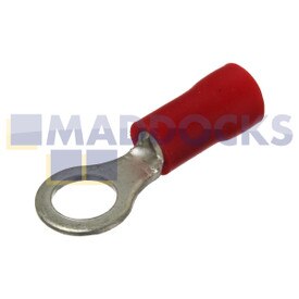 Universal Red Ring Terminal (5mm, Pack of 100)