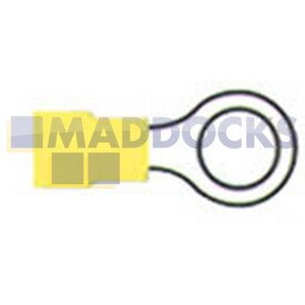 Universal Yellow Ring Terminal (10mm, Pack of 100)