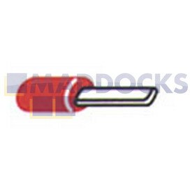 Universal Red Blade Terminal (11mm, Pack of 100)