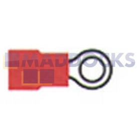 Universal Red Ring Terminal (3.5mm, Pack of 100)