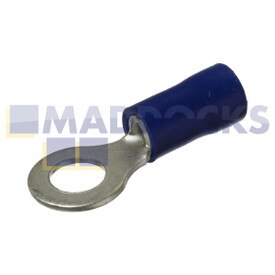 Universal Blue Ring Terminal (5mm, Pack of 100)