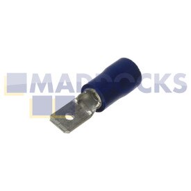 Universal Blue Male Tab Terminal (Pack of 100)