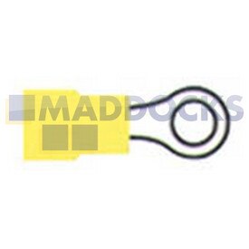 Universal Yellow Ring Terminal (5mm, Pack of 100)
