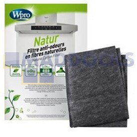 Genuine Original Whirlpool WPro Eco Friendly Natural Grease Filters (330g/m2)