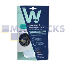 Genuine Original Whirlpool Affresh AFR301 Washing Machine Cleaning Tablets (Pack of 3)