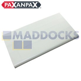 Universal Paxanpax Retail Display Gridwall White 'Durashelf' Product Display Shelf (15" x 24" / 38mm x 60mm)