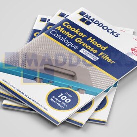 Maddocks Cooker Hood Metal Grease Filter Trade Catalogue (2022-2023)