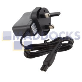 Compatible for Philips HQ8505 / CRP136/01 Type Charger Power Supply Unit with 3-Pin UK Plug