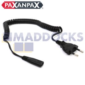 Universal 2-Pin Continental Style Shaver Lead