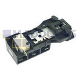 Genuine Original Indesit Door Interlock Ariston, Indesit afl wd AB / AI / AL / AV / CD / HLE / KCD / KDC / MLS / SG / SWD / WDC Bitron type 626 fitted with 16-amp, 2-tag microswitch