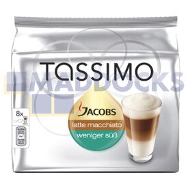 No Longer Available. Discontinued [Genuine Original Bosch Tassimo T-Discs: Jacobs Latte Macchiato Low Sugar]
