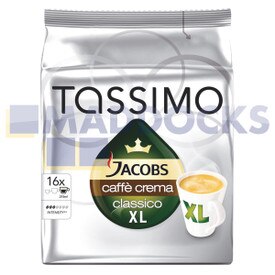 No Longer Available. Discontinued [Genuine Original Bosch Tassimo T-Discs: Jacobs Caffè Crema Classico XL]