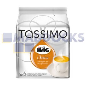 No Longer Available. Discontinued [Genuine Original Bosch Tassimo T-Disc: Cafè Häg Crema Decaffeinated]