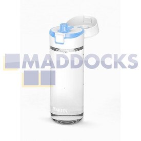 Genuine Original Brita Fill & Go Filter Bottle - Blue (Pack of 8)