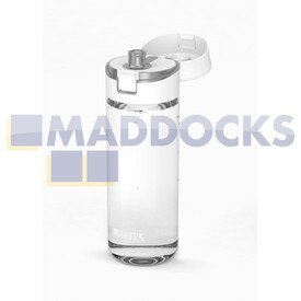 Genuine Original Brita Fill & Go Filter Bottle - Grey (Pack of 8)