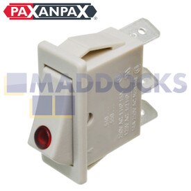 Compatible for Dimplex CXL, CXLS, CXT Series Storage Heater On-Off Neon Rocker Switch