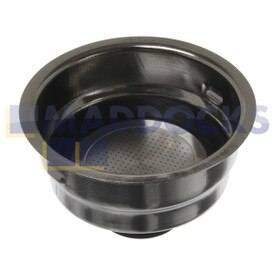 Genuine Original DeLonghi BAR32, EC155, EC270, EC460, EC702, ECO310.BK Series Two Cup Filter Assembly