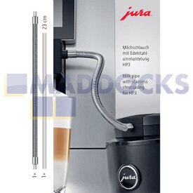No Longer Available. Discontinued [Genuine Original Jura HP3 Milk Pipe With Stainless Steel Casing]