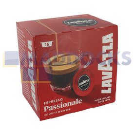 No Longer Available. Discontinued [Genuine Original Lavazza A Modo Mio "Passionale" Espresso Capsules (Pack of 16)]