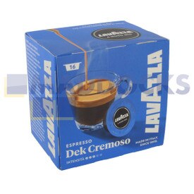 No Longer Available. Discontinued [Genuine Original Lavazza A Modo Mio "Dek Cremoso" Espresso Capsules (Pack of 16)]
