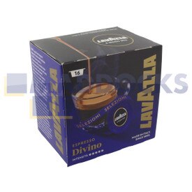 Genuine Original Lavazza A Modo Mio "Divino" Espresso Capsules (Pack of 16)
