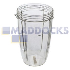 Compatible for NutriBullet 600W, 900W Type Medium Blender Cup Mug Jar (24oz / 700ml)