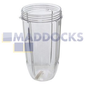 Compatible for NutriBullet 600W, 900W Type Large Blender Cup Mug Jar (32oz / 1000ml)