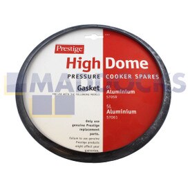 No Longer Available. Discontinued [Genuine Original Prestige "High Dome" Gasket Seal for Use with 6L Aluminium 57059 & 5L Aluminium 57061 Models]