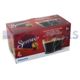 No Longer Available. Discontinued [Genuine Original Philips Senseo Exclusive Glass Cups (Pack of 2)]