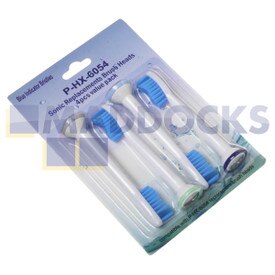 No Longer Available. Order 65-PS-34 [Compatible for Philips Sonicare Sensitive 'HX6054 Type' Toothbrush Heads (Pack of 4)]