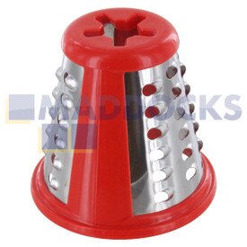 Genuine Original Tefal Fresh Express Max Chopper Red Coarse Grating Cone