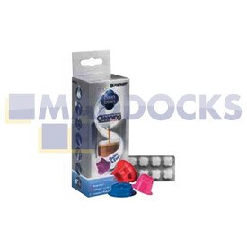 No Longer Available. Order 65-UN-67 [Compatible for Nespresso, Lavazza, Caffitaly, K-Free Coffee Machine Cleaner Tablets and Holders (Pack of 8 + 3 Holders)]