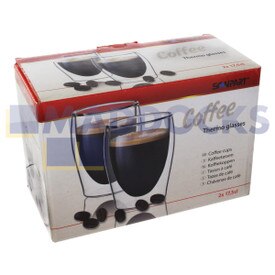 No Longer Available. Discontinued [Universal 20cl Coffee Glasses (Pack of 2)]